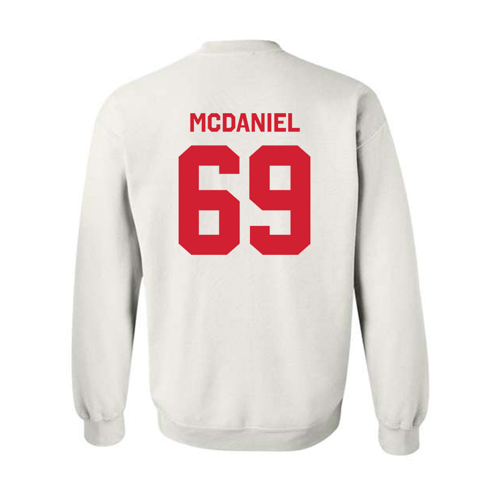 Illinois State - NCAA Football : Mezziahs McDaniel - Classic Shersey Crewneck Sweatshirt-1