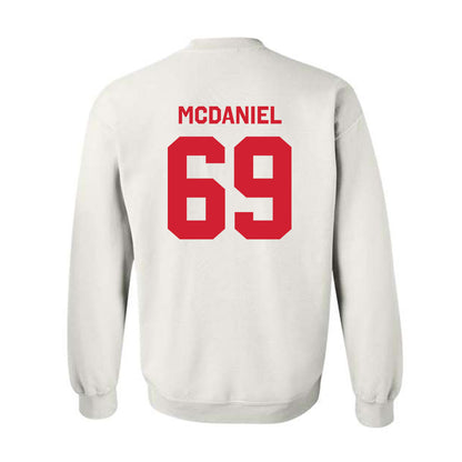Illinois State - NCAA Football : Mezziahs McDaniel - Classic Shersey Crewneck Sweatshirt-1