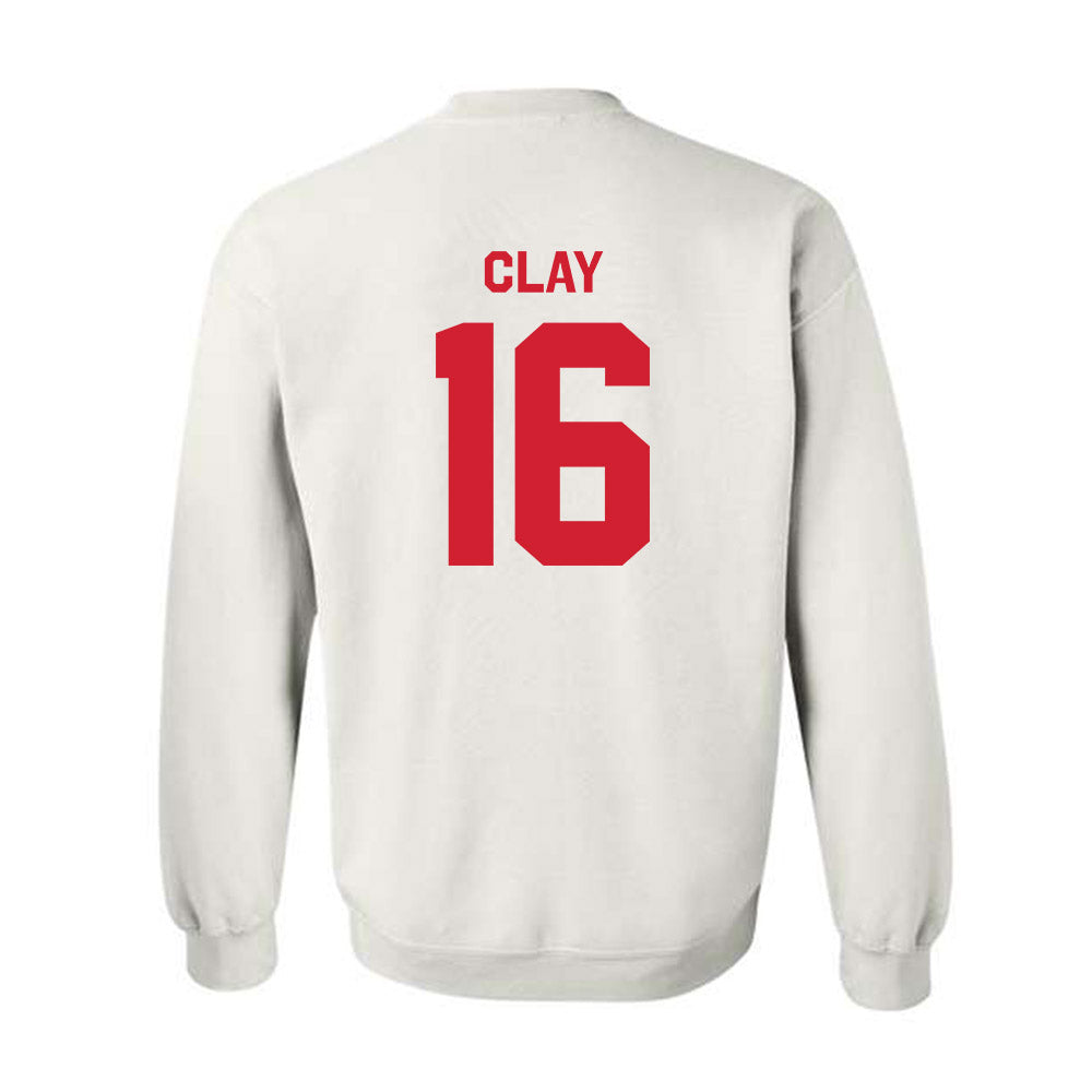 Illinois State - NCAA Football : Rico Clay - Classic Shersey Crewneck Sweatshirt-1