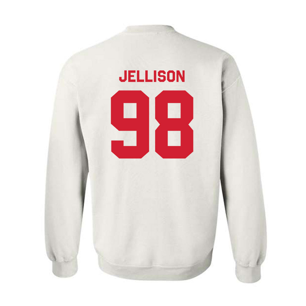 Illinois State - NCAA Football : Logan Jellison - Classic Shersey Crewneck Sweatshirt-1