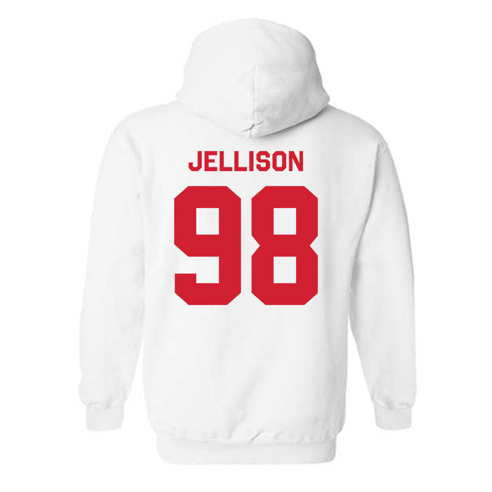 Illinois State - NCAA Football : Logan Jellison - Classic Shersey Hooded Sweatshirt-1