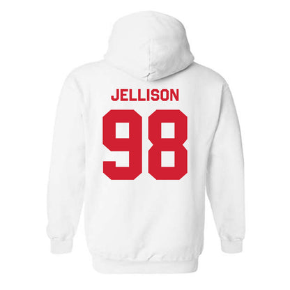 Illinois State - NCAA Football : Logan Jellison - Classic Shersey Hooded Sweatshirt-1