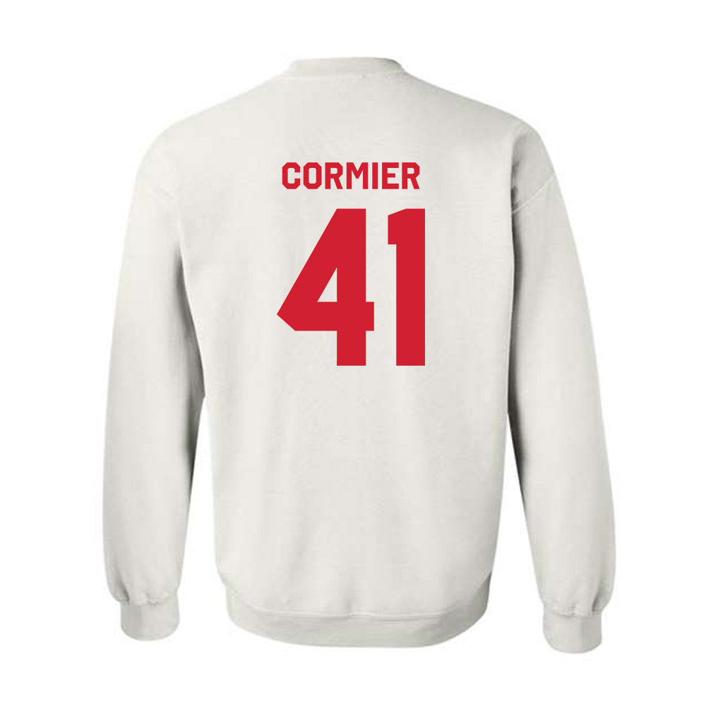 Illinois State - NCAA Baseball : Carson Cormier - Classic Shersey Crewneck Sweatshirt-1