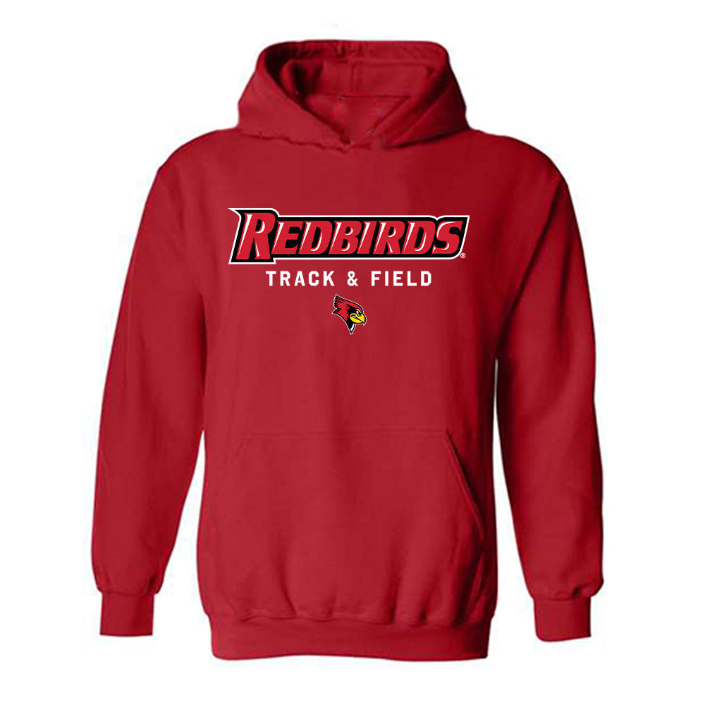 Illinois State - NCAA Women's Track & Field : Macee Rivers - Classic Shersey Hooded Sweatshirt-0