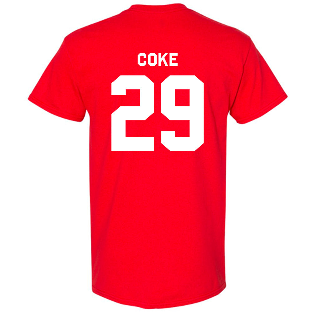 St. Johns - NCAA Men's Lacrosse : Henry Coke - Classic Shersey T-Shirt-1