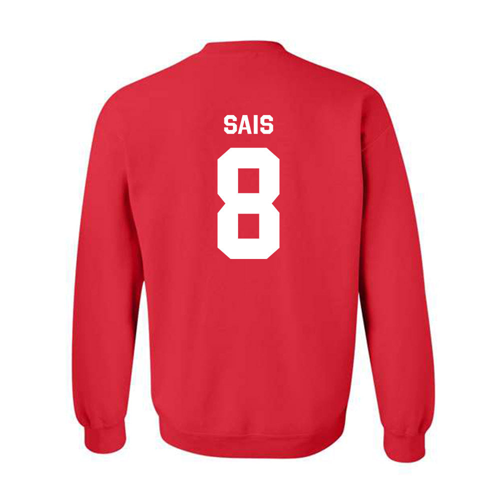 St. Johns - NCAA Men's Soccer : Jace Sais - Classic Shersey Crewneck Sweatshirt-1