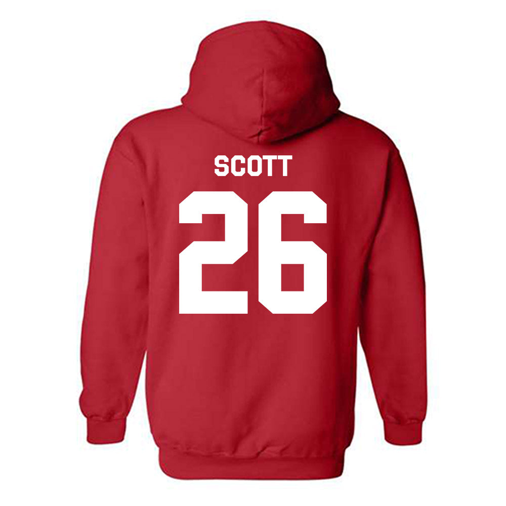 St. Johns - NCAA Softball : Jacqueline Scott - Classic Shersey Hooded Sweatshirt-1