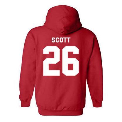 St. Johns - NCAA Softball : Jacqueline Scott - Classic Shersey Hooded Sweatshirt-1