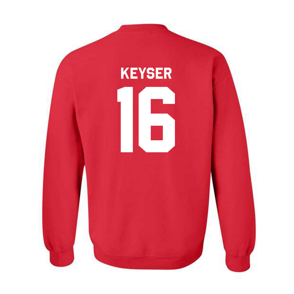 St. Johns - NCAA Men's Lacrosse : Maclin Keyser - Classic Shersey Crewneck Sweatshirt-1
