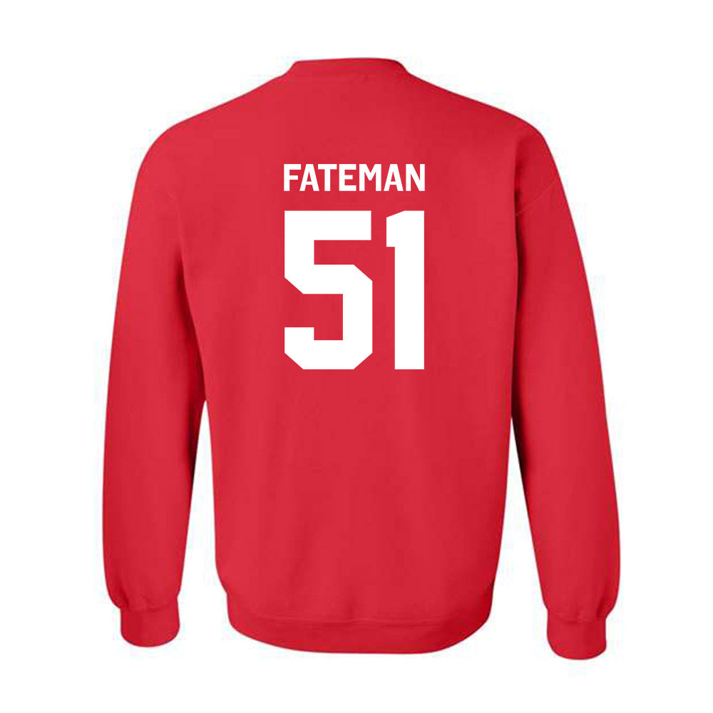 St. Johns - NCAA Baseball : Jaden Fateman - Classic Shersey Crewneck Sweatshirt-1