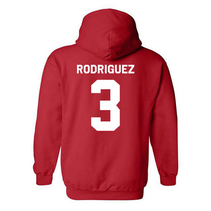 St. Johns - NCAA Women's Volleyball : Angelica Rodriguez - Classic Shersey Hooded Sweatshirt-1