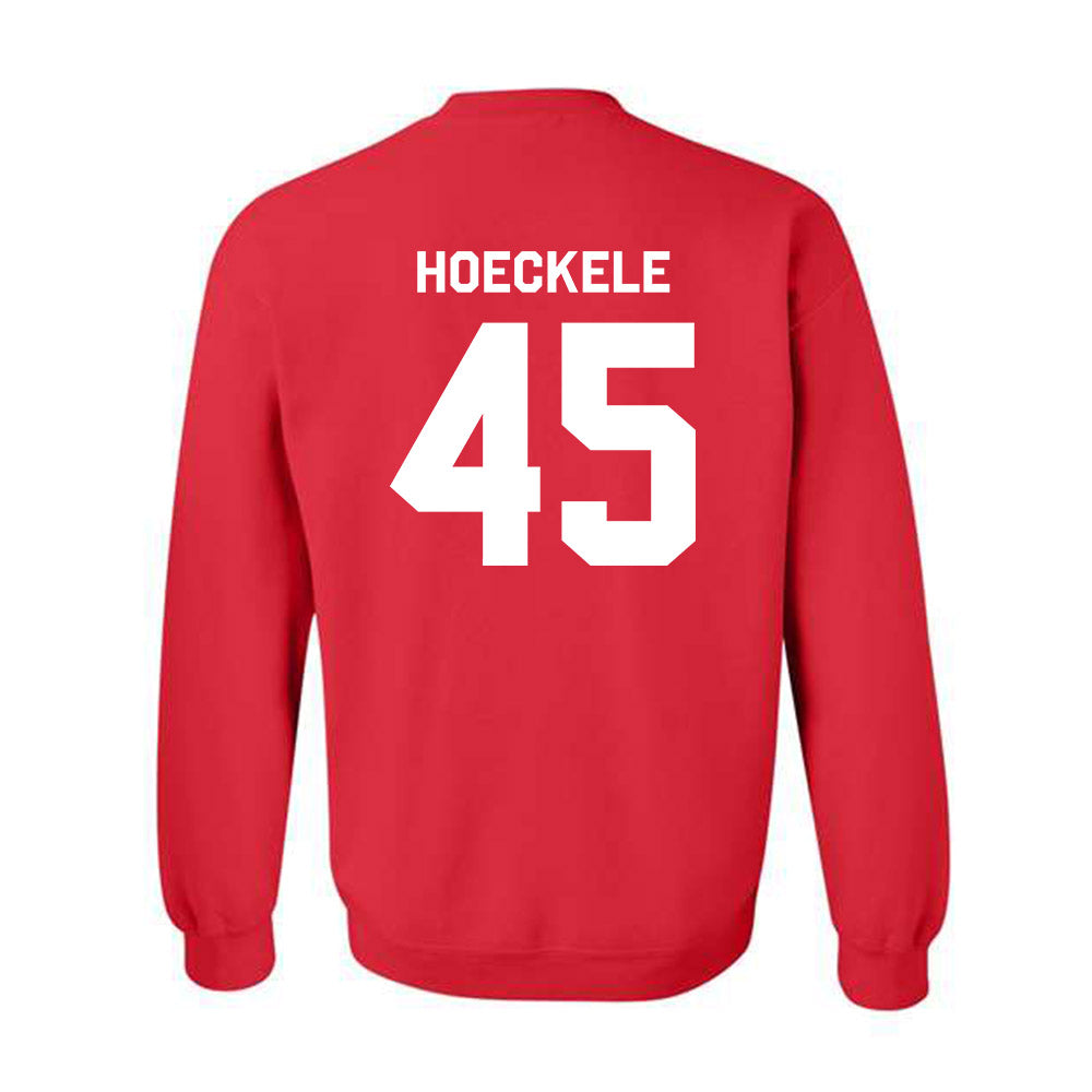 St. Johns - NCAA Baseball : Evan Hoeckele - Classic Shersey Crewneck Sweatshirt-1