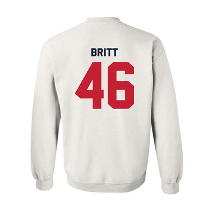 St. Johns - NCAA Baseball : Sean Britt - Classic Shersey Crewneck Sweatshirt-1
