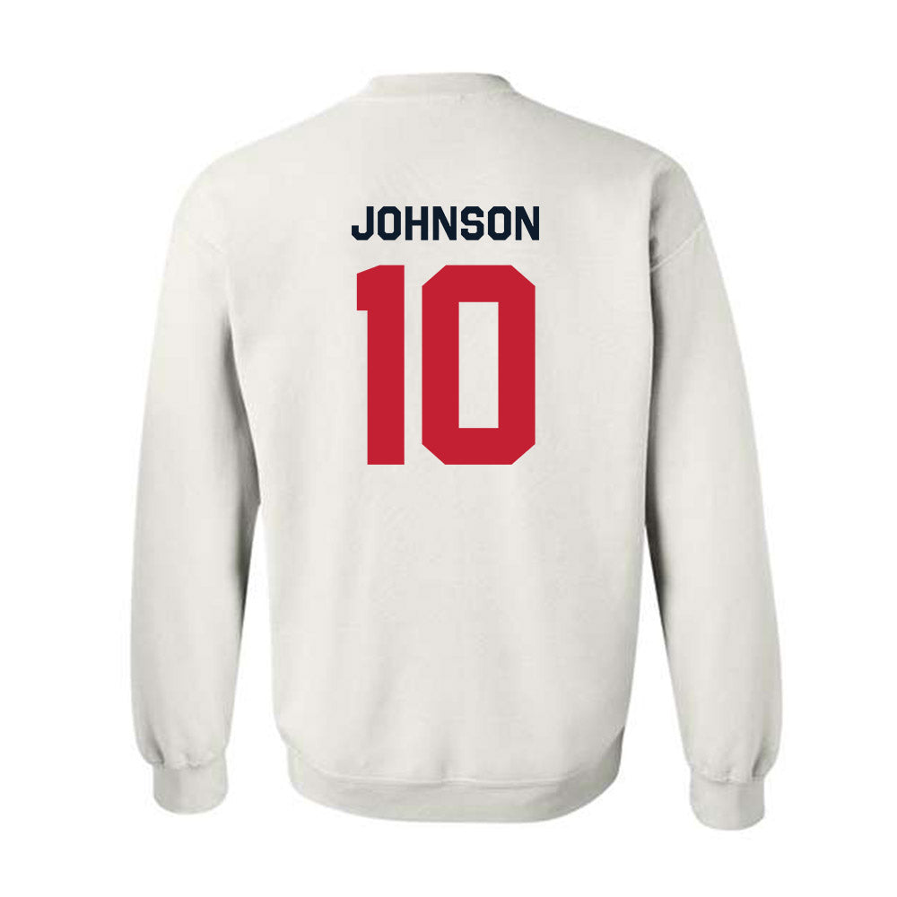 St. Johns - NCAA Baseball : Dylan Johnson - Classic Shersey Crewneck Sweatshirt-1