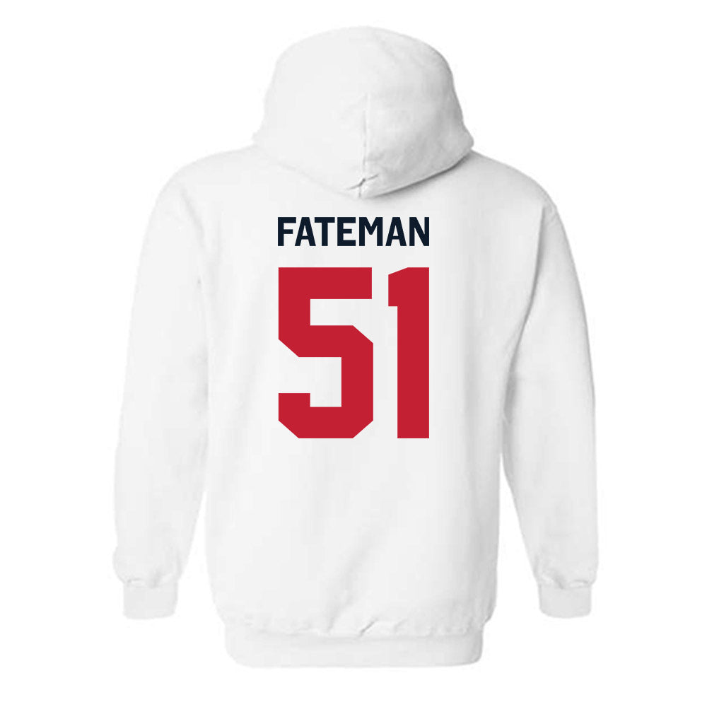 St. Johns - NCAA Baseball : Jaden Fateman - Classic Shersey Hooded Sweatshirt-1