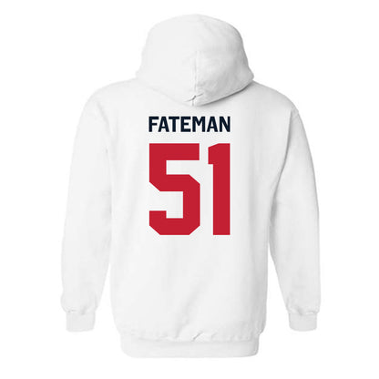 St. Johns - NCAA Baseball : Jaden Fateman - Classic Shersey Hooded Sweatshirt-1