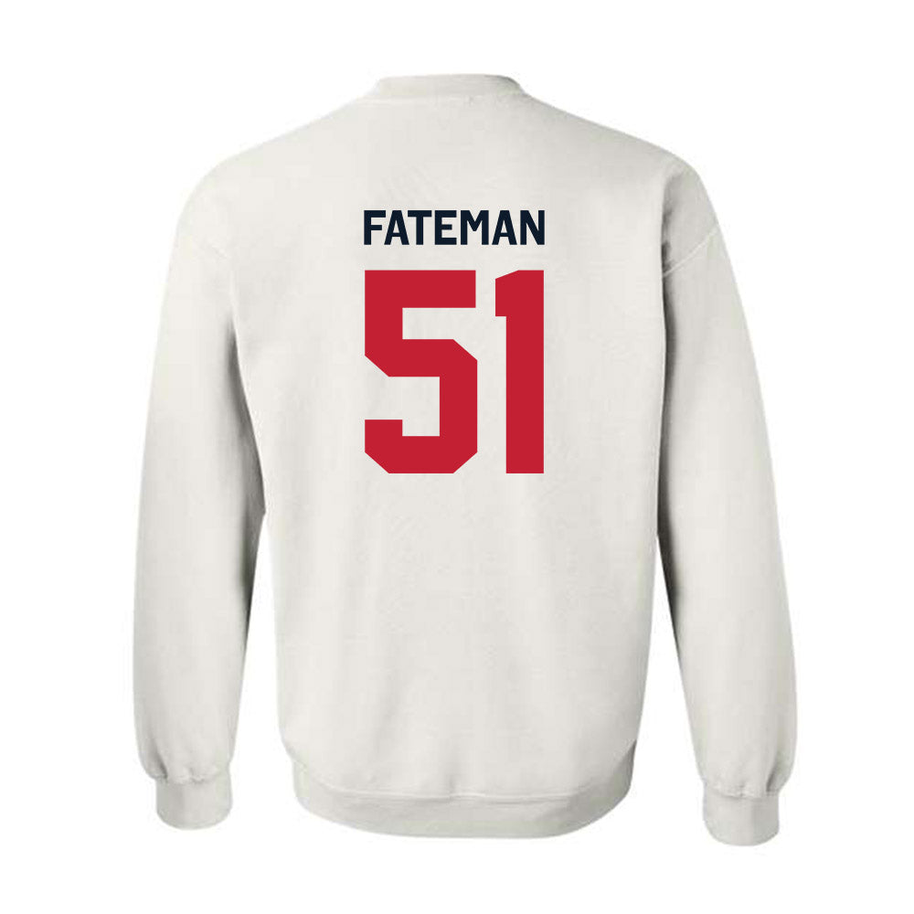 St. Johns - NCAA Baseball : Jaden Fateman - Classic Shersey Crewneck Sweatshirt-1