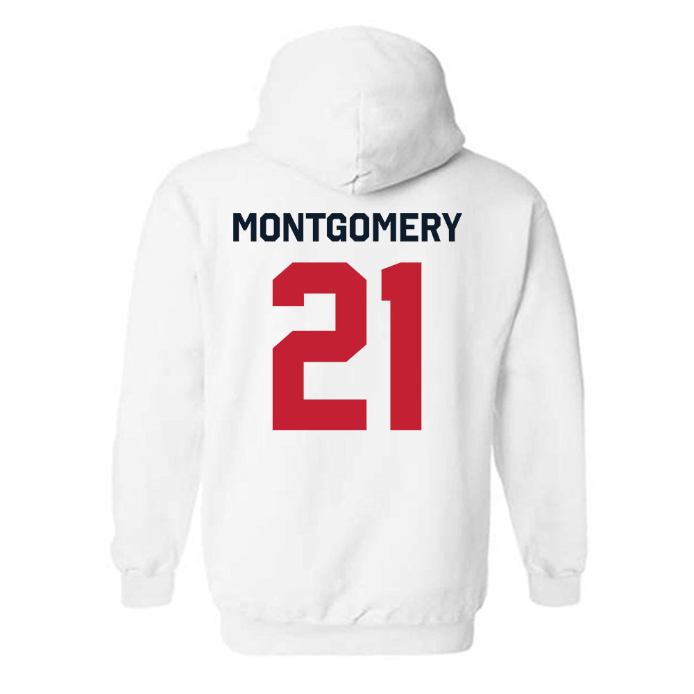 St. Johns - NCAA Men's Soccer : Jayden Montgomery - Classic Shersey Hooded Sweatshirt-1