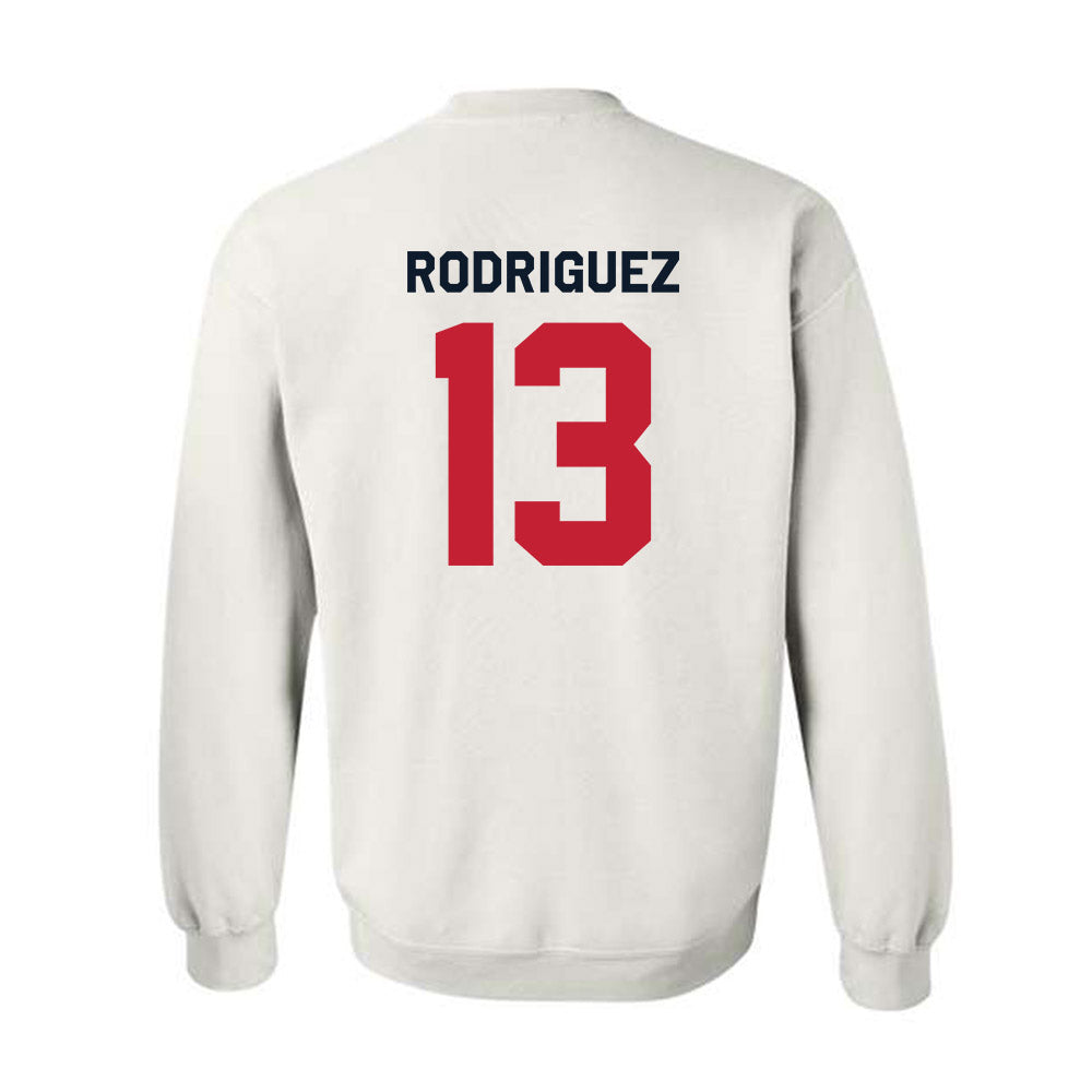 St. Johns - NCAA Baseball : David Rodriguez - Classic Shersey Crewneck Sweatshirt-1