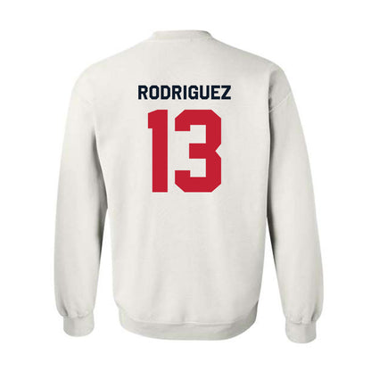 St. Johns - NCAA Baseball : David Rodriguez - Classic Shersey Crewneck Sweatshirt-1
