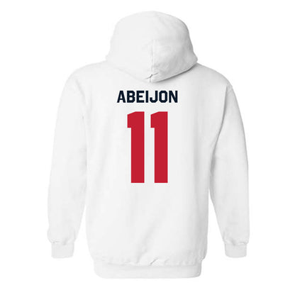 St. Johns - NCAA Men's Soccer : Xavi Abeijon - Classic Shersey Hooded Sweatshirt-1
