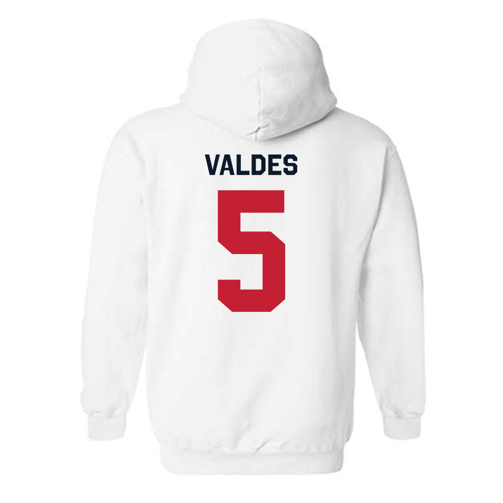 St. Johns - NCAA Baseball : Roberto Valdes - Classic Shersey Hooded Sweatshirt-1