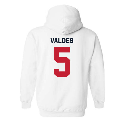 St. Johns - NCAA Baseball : Roberto Valdes - Classic Shersey Hooded Sweatshirt-1