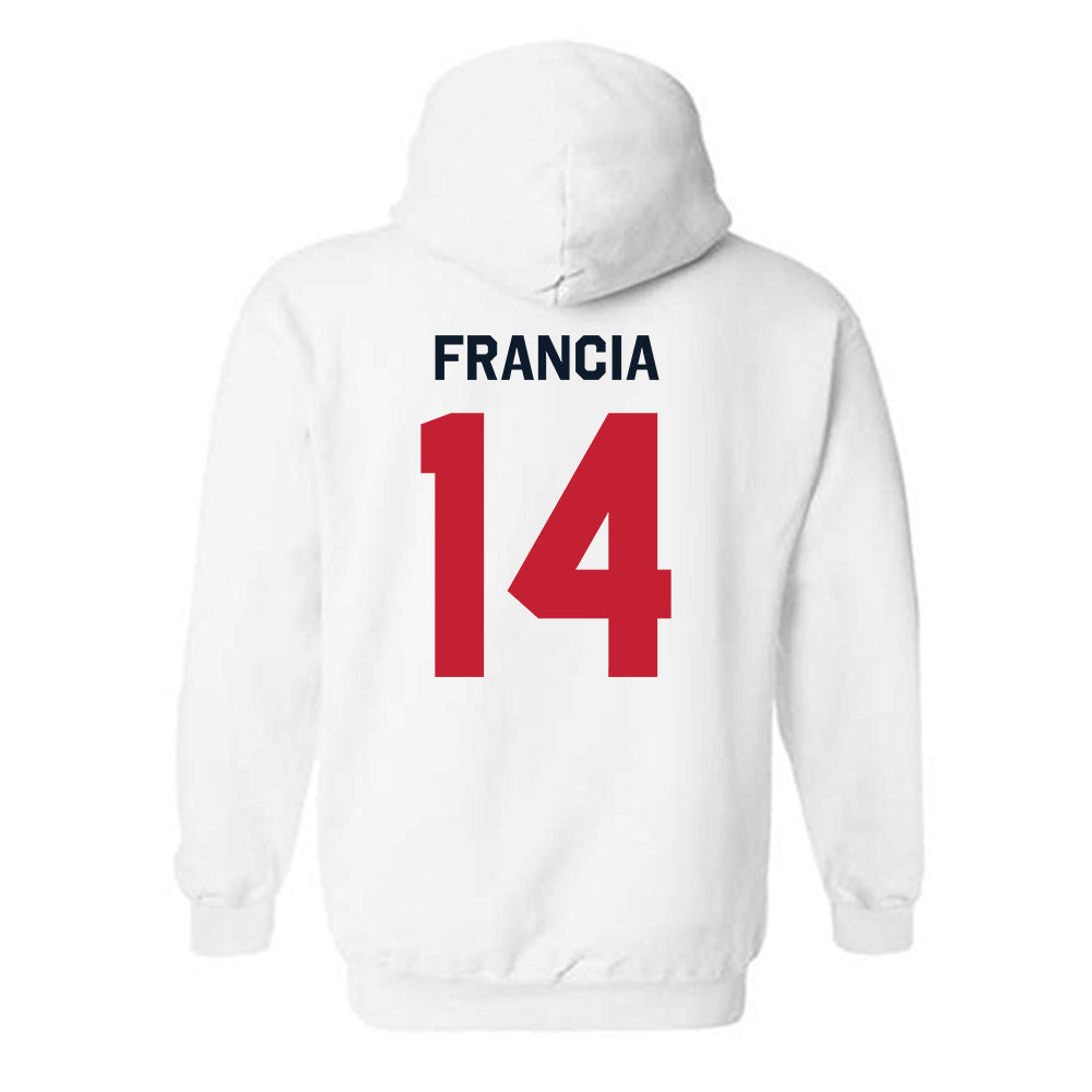 St. Johns - NCAA Softball : Loreley Francia - Classic Shersey Hooded Sweatshirt-1