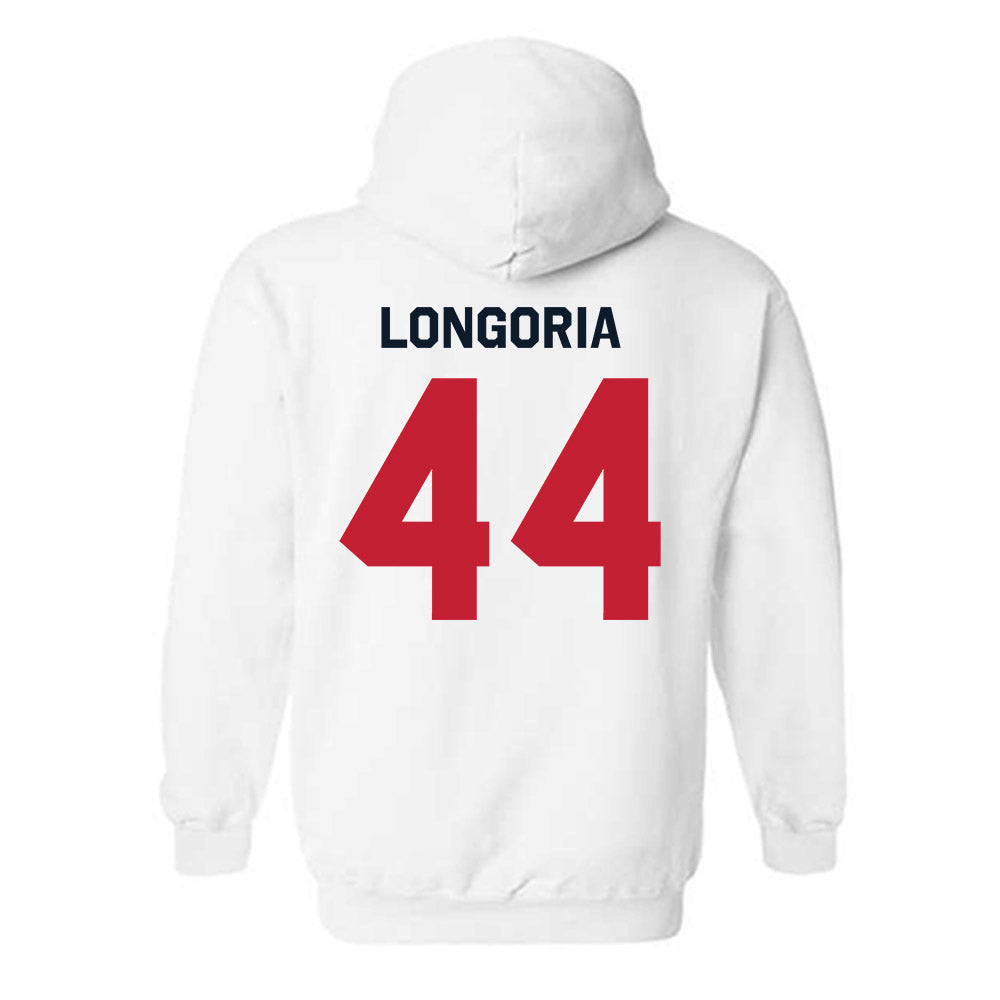 St. Johns - NCAA Baseball : Tyler Longoria - Classic Shersey Hooded Sweatshirt-1