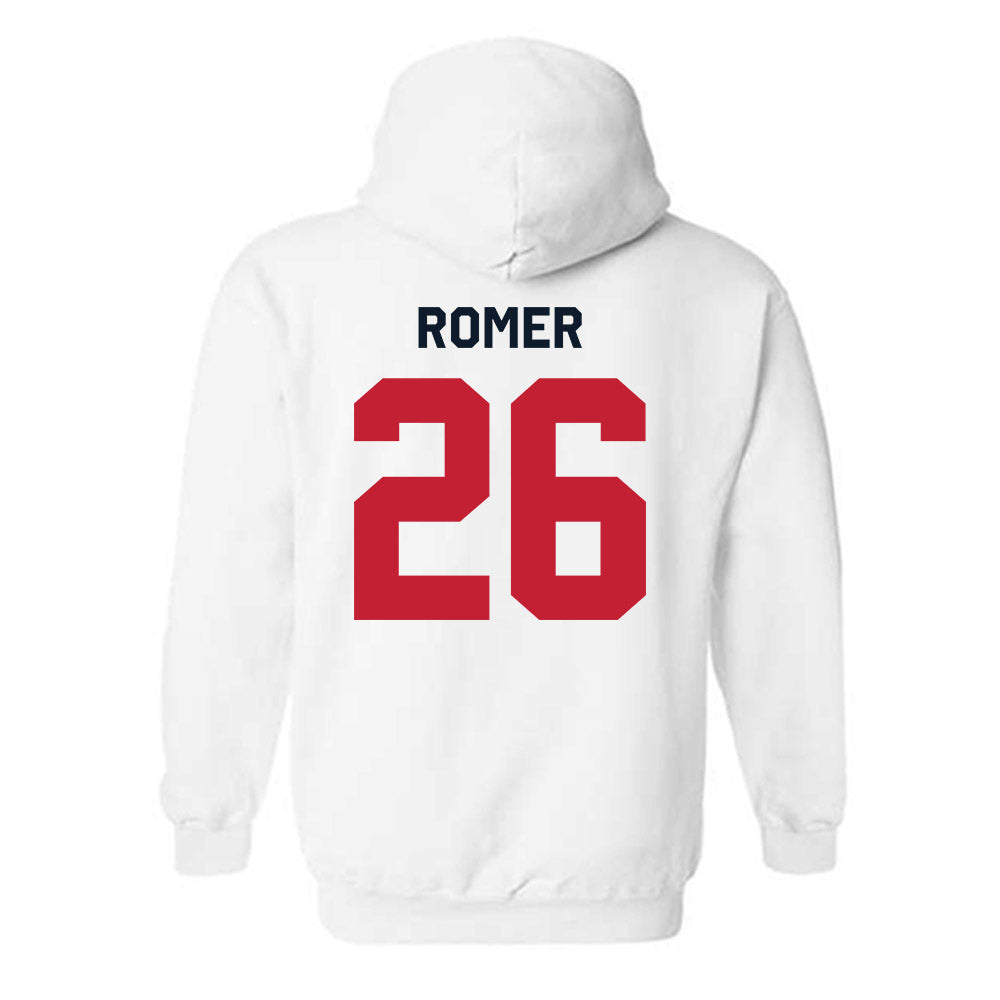 St. Johns - NCAA Baseball : Nick Romer - Classic Shersey Hooded Sweatshirt-1