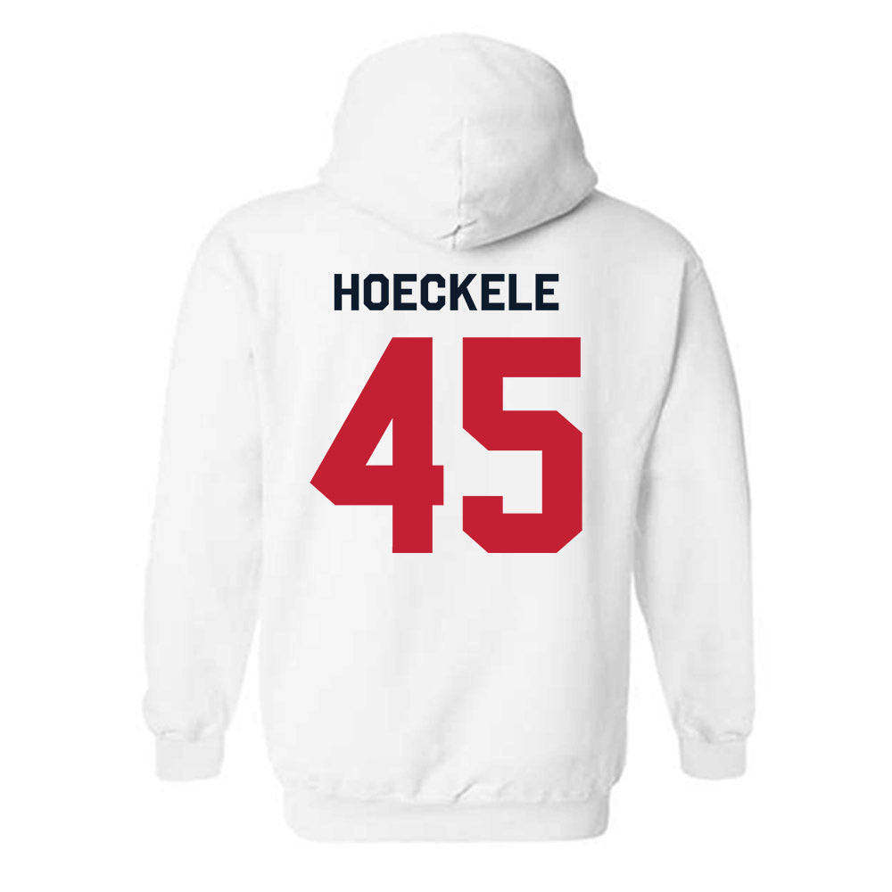 St. Johns - NCAA Baseball : Evan Hoeckele - Classic Shersey Hooded Sweatshirt-1