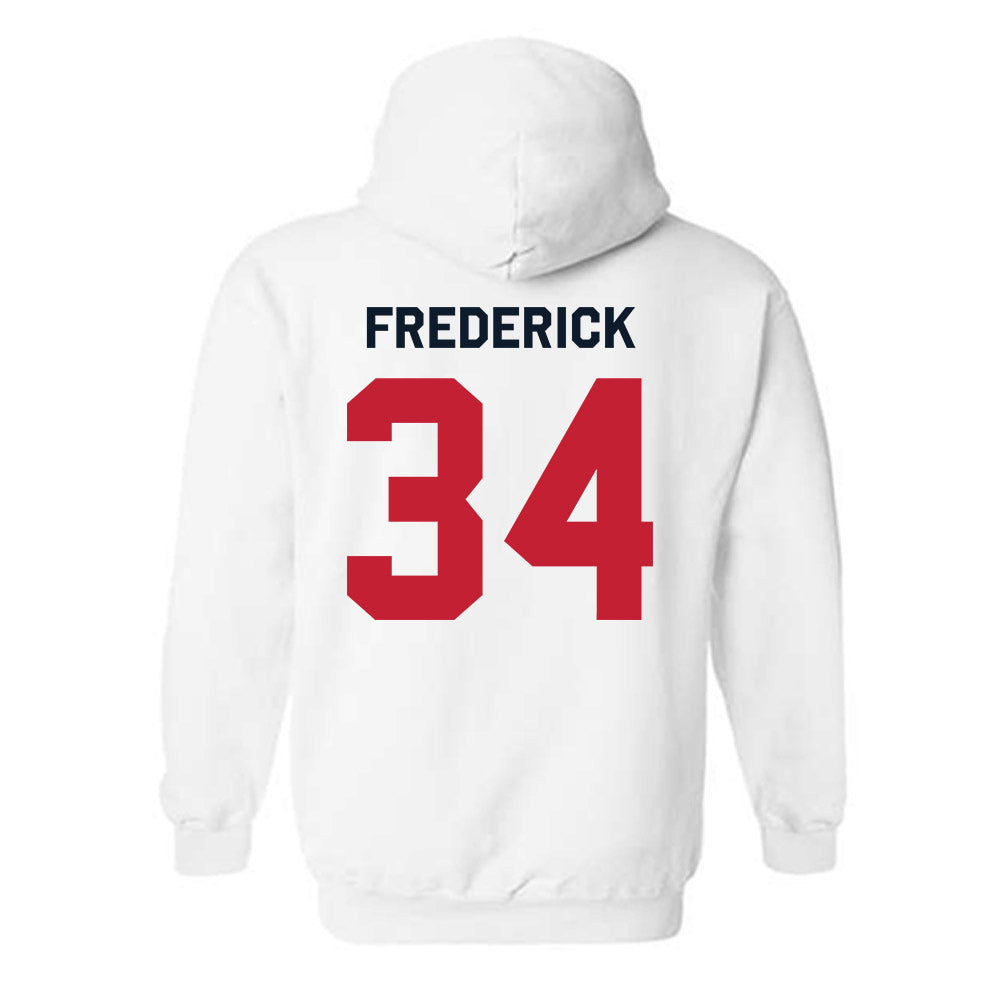 St. Johns - NCAA Baseball : Victor Frederick - Classic Shersey Hooded Sweatshirt-1