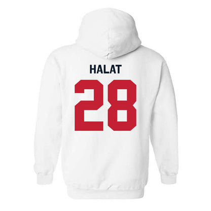 St. Johns - NCAA Men's Soccer : Damian Halat - Classic Shersey Hooded Sweatshirt-1