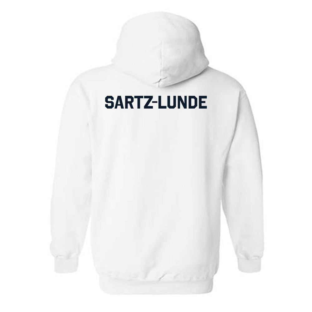 St. Johns - NCAA Women's Tennis : Nicoline Sartz-Lunde - Classic Shersey Hooded Sweatshirt-1