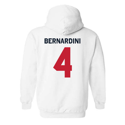 St. Johns - NCAA Baseball : Cristian Bernardini - Classic Shersey Hooded Sweatshirt-1