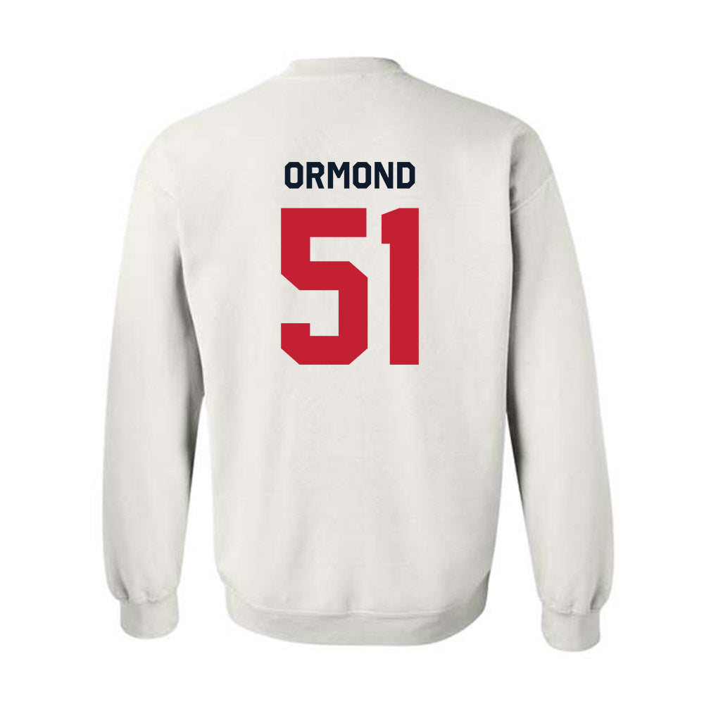 St. Johns - NCAA Men's Lacrosse : Ryan Ormond - Classic Shersey Crewneck Sweatshirt-1