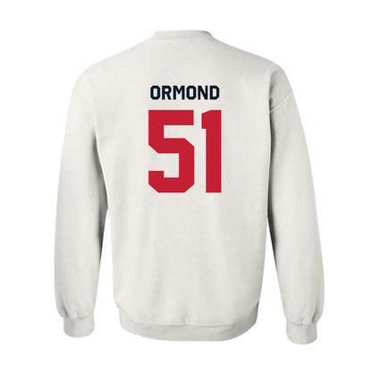 St. Johns - NCAA Men's Lacrosse : Ryan Ormond - Classic Shersey Crewneck Sweatshirt-1