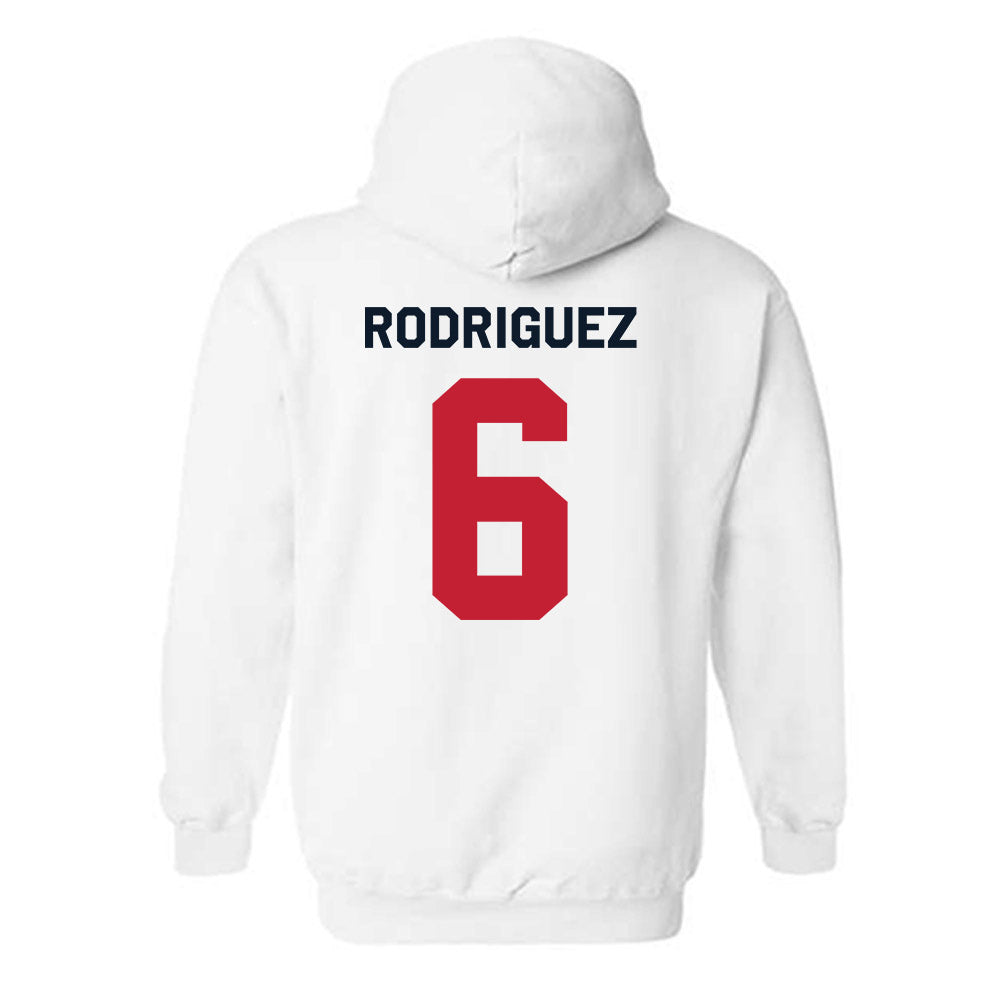 St. Johns - NCAA Baseball : Lewis Rodriguez - Classic Shersey Hooded Sweatshirt-1