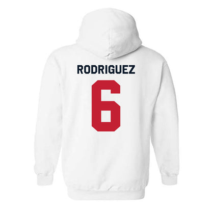 St. Johns - NCAA Baseball : Lewis Rodriguez - Classic Shersey Hooded Sweatshirt-1