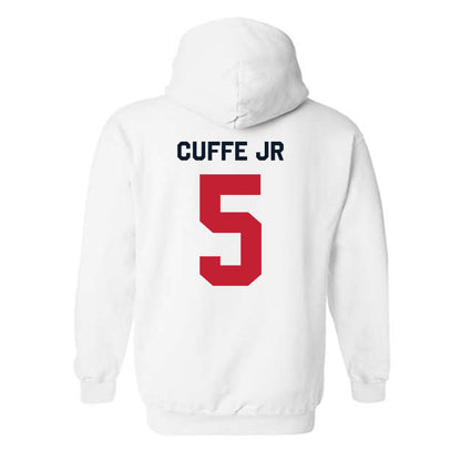 St. Johns - NCAA Men's Basketball : Kyle Cuffe Jr - Classic Shersey Hooded Sweatshirt-1