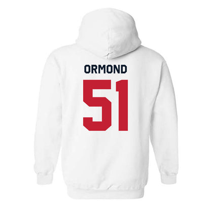 St. Johns - NCAA Men's Lacrosse : Ryan Ormond - Classic Shersey Hooded Sweatshirt-1