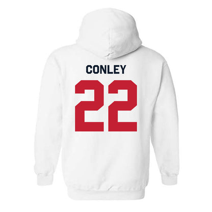 St. Johns - NCAA Baseball : Tommy Conley - Classic Shersey Hooded Sweatshirt-1