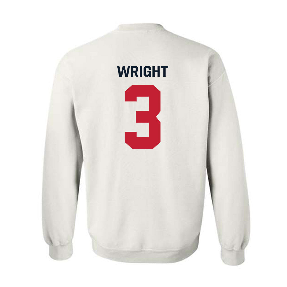 St. Johns - NCAA Baseball : Chaz Wright - Classic Shersey Crewneck Sweatshirt-1