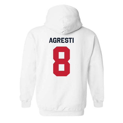 St. Johns - NCAA Baseball : Adam Agresti - Classic Shersey Hooded Sweatshirt-1