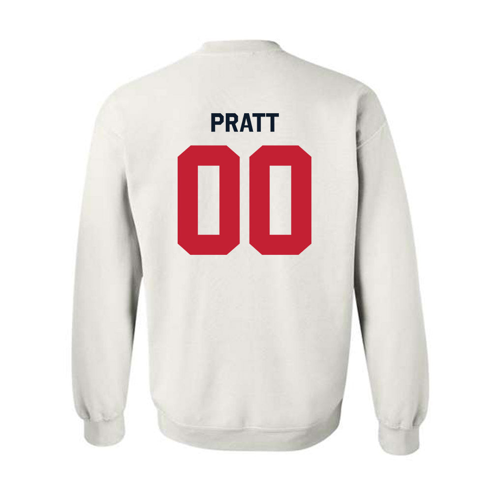 St. Johns - NCAA Men's Soccer : Dominic Pratt - Classic Shersey Crewneck Sweatshirt-1