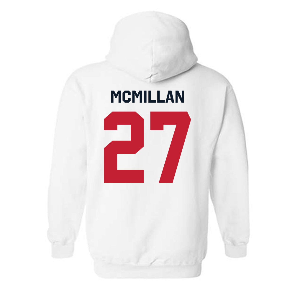 St. Johns - NCAA Baseball : Shaun McMillan - Classic Shersey Hooded Sweatshirt-1