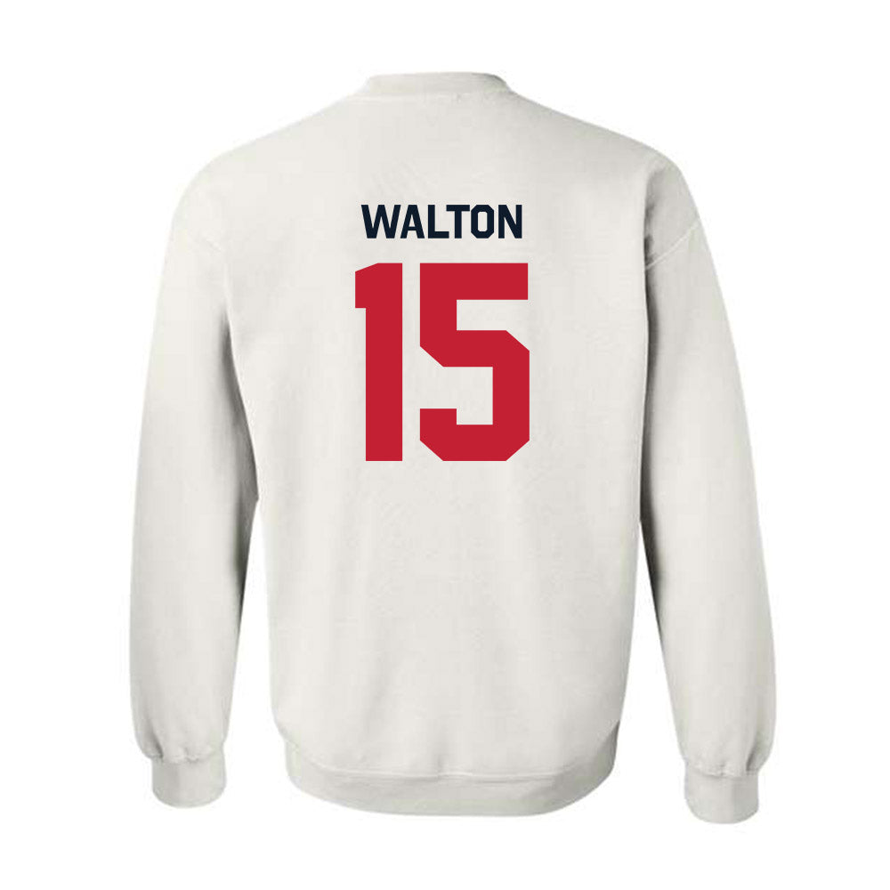St. Johns - NCAA Men's Soccer : Cayden Walton - Classic Shersey Crewneck Sweatshirt-1
