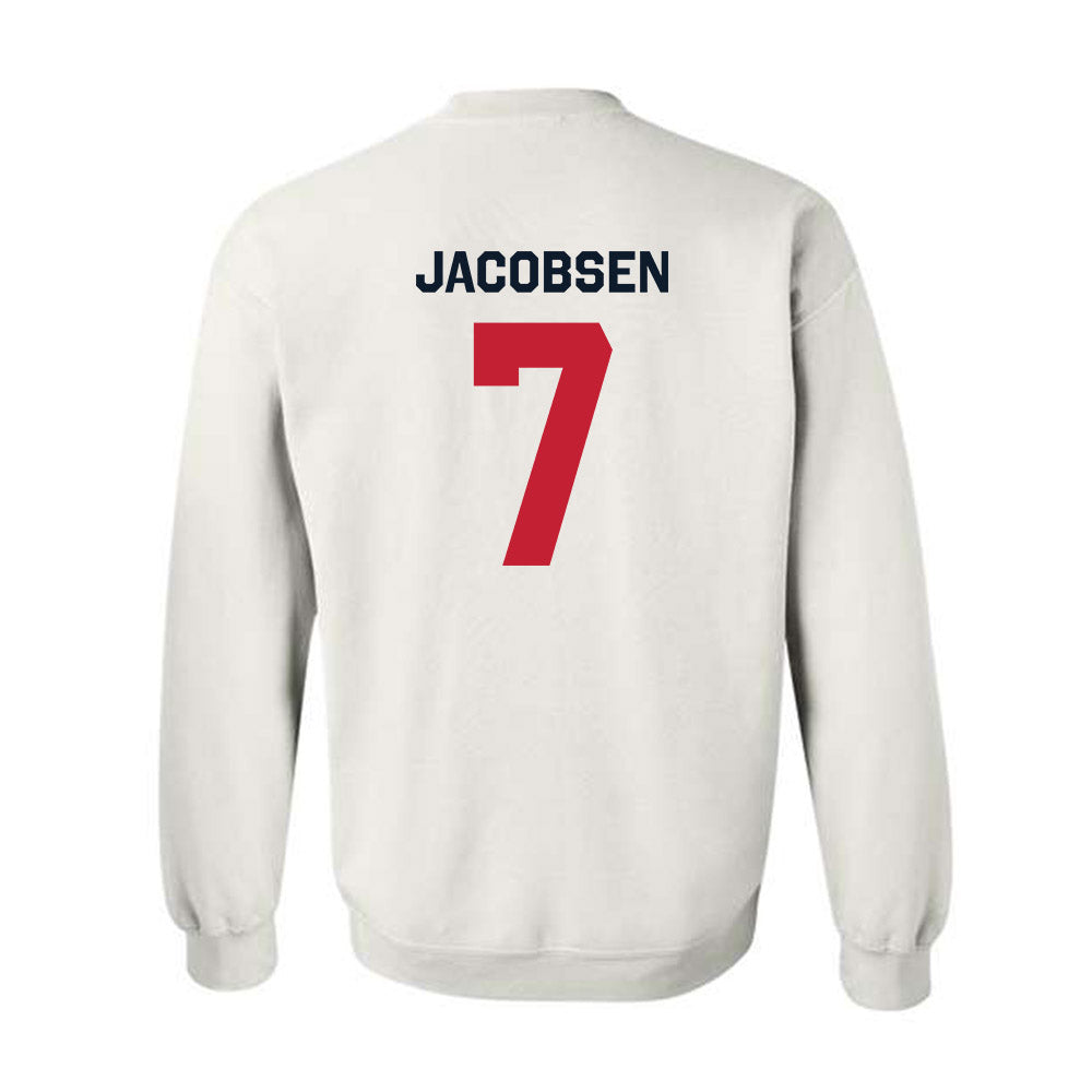 St. Johns - NCAA Baseball : Robert Jacobsen - Classic Shersey Crewneck Sweatshirt-1
