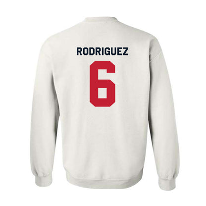St. Johns - NCAA Baseball : Lewis Rodriguez - Classic Shersey Crewneck Sweatshirt-1