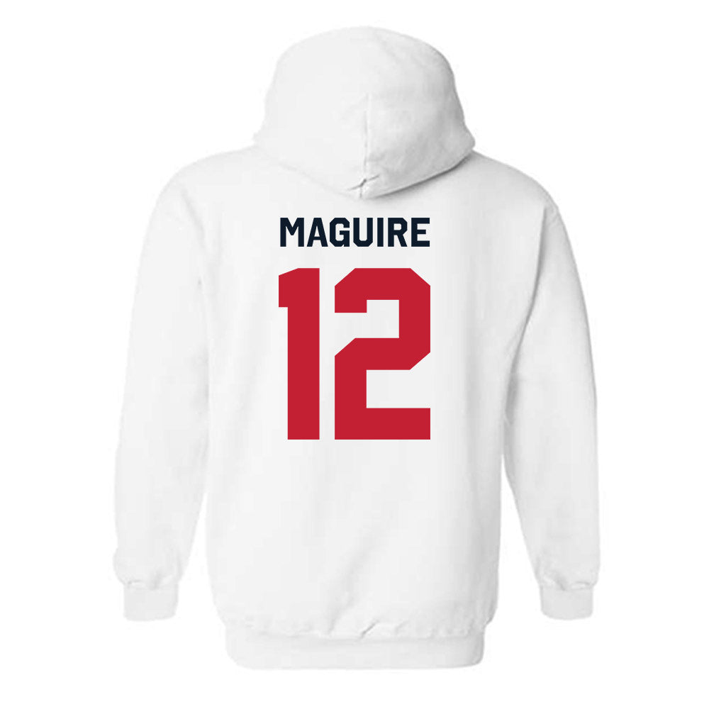 St. Johns - NCAA Men's Lacrosse : Wyatt Maguire - Classic Shersey Hooded Sweatshirt-1